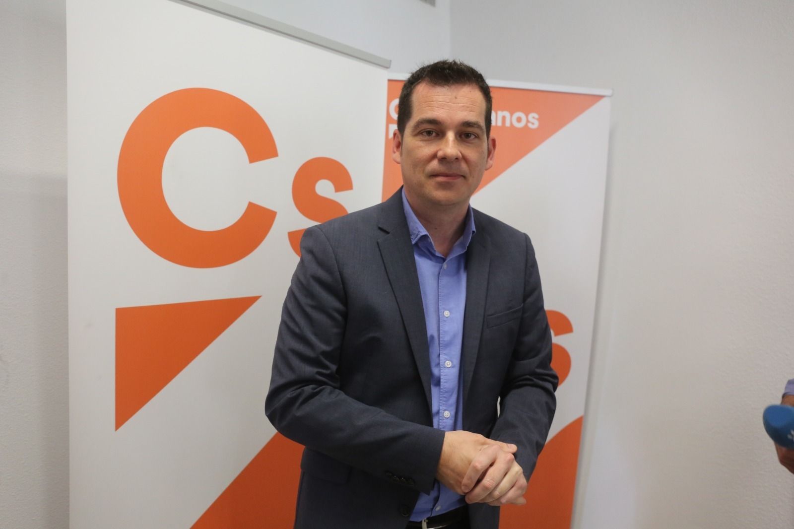 Alejandro Carballo,  viceportavoz de Ciudadanos en el Ayuntamiento de Málaga.
