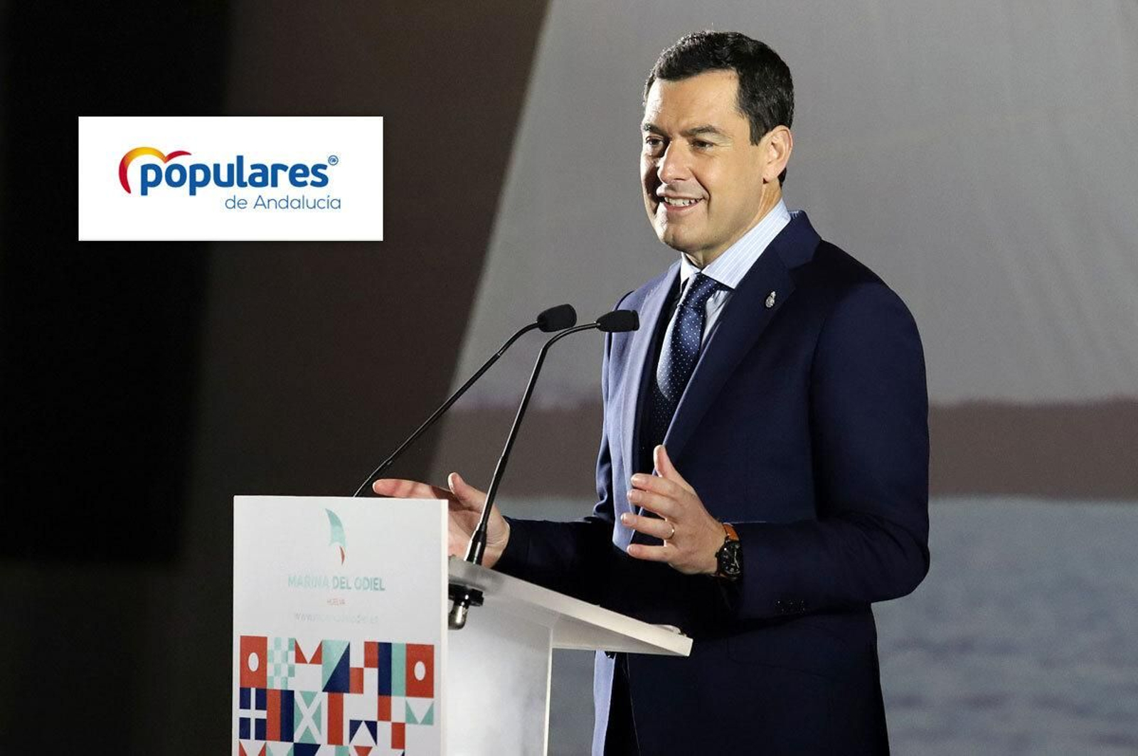 Juanma Moreno (PP - logo)