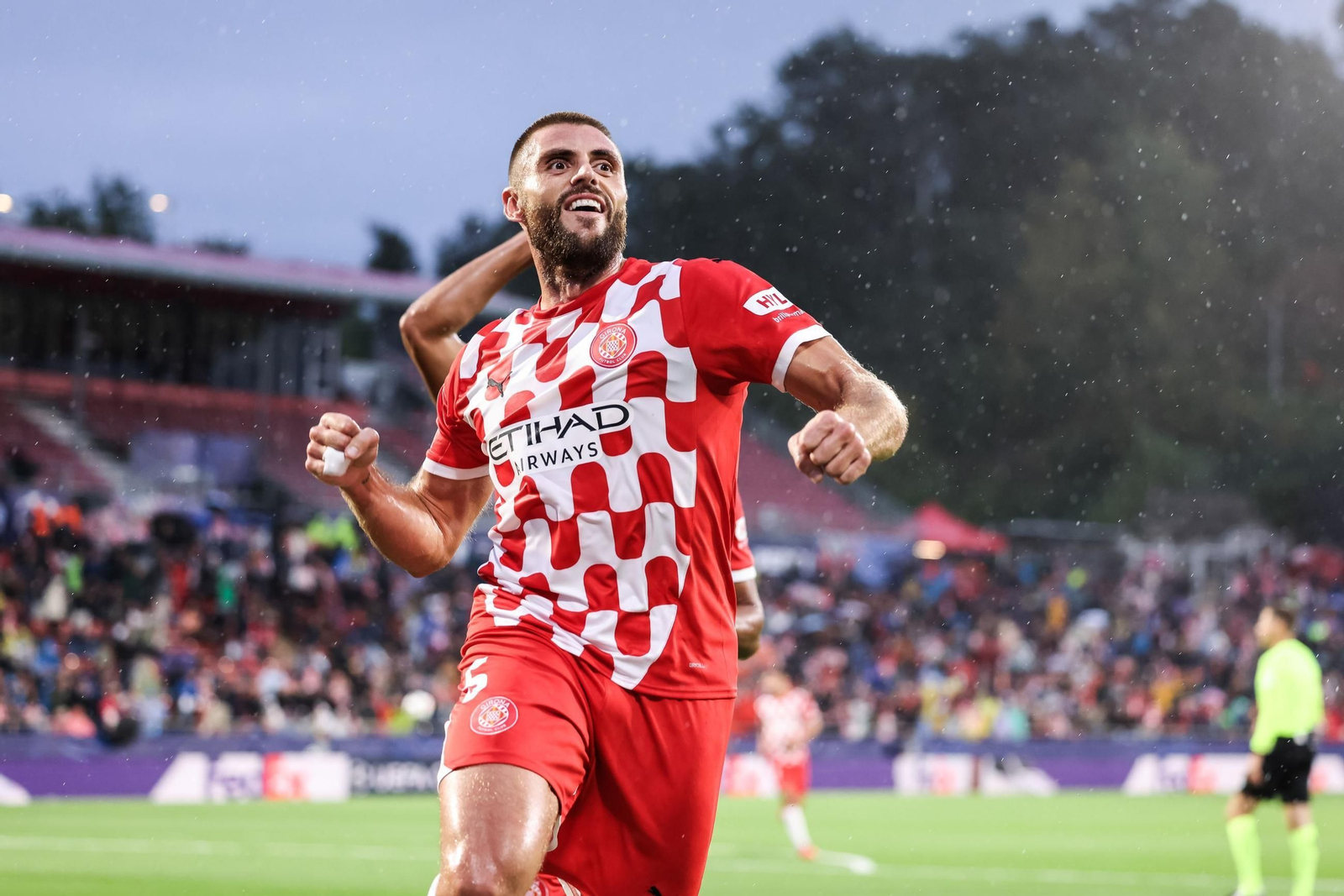 El Girona-Feyenoord de la Champions League, en fotos