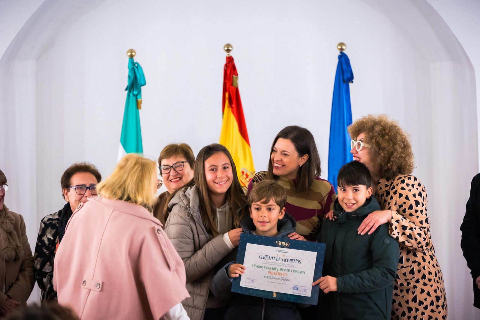 Las imágenes del acto de entrega de premios del Certamen de Nacimientos en San Fernando