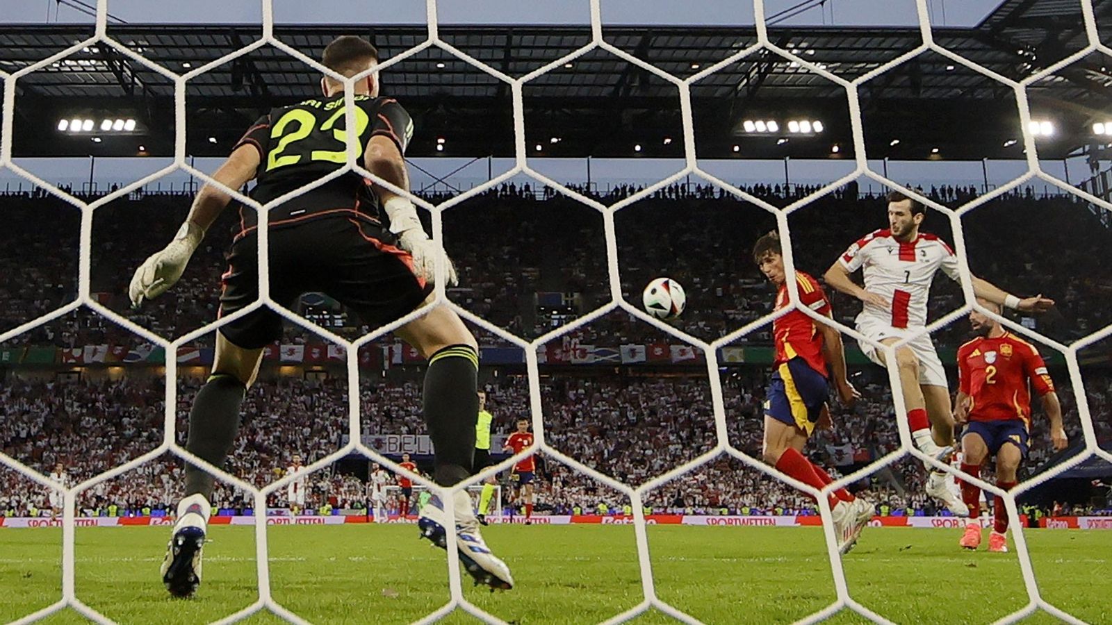 Las mejores fotos de la goleada de España a Georgia