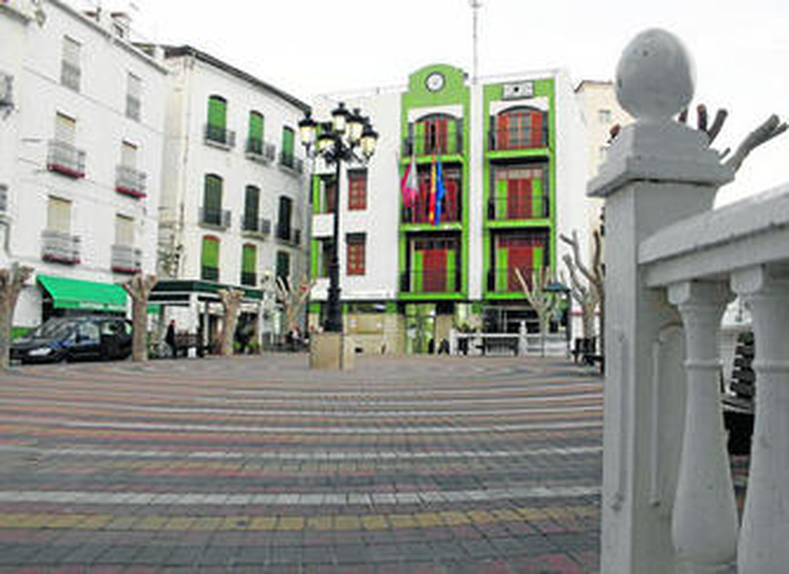 Plaza del Ayuntamiento de Albuñol.
