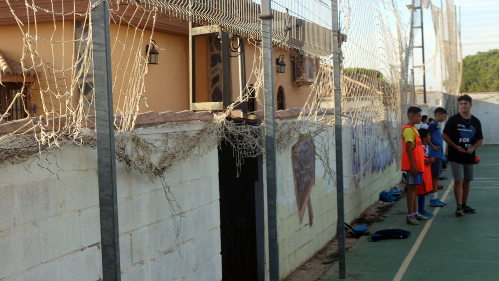 Pistas deportivas de la barriada