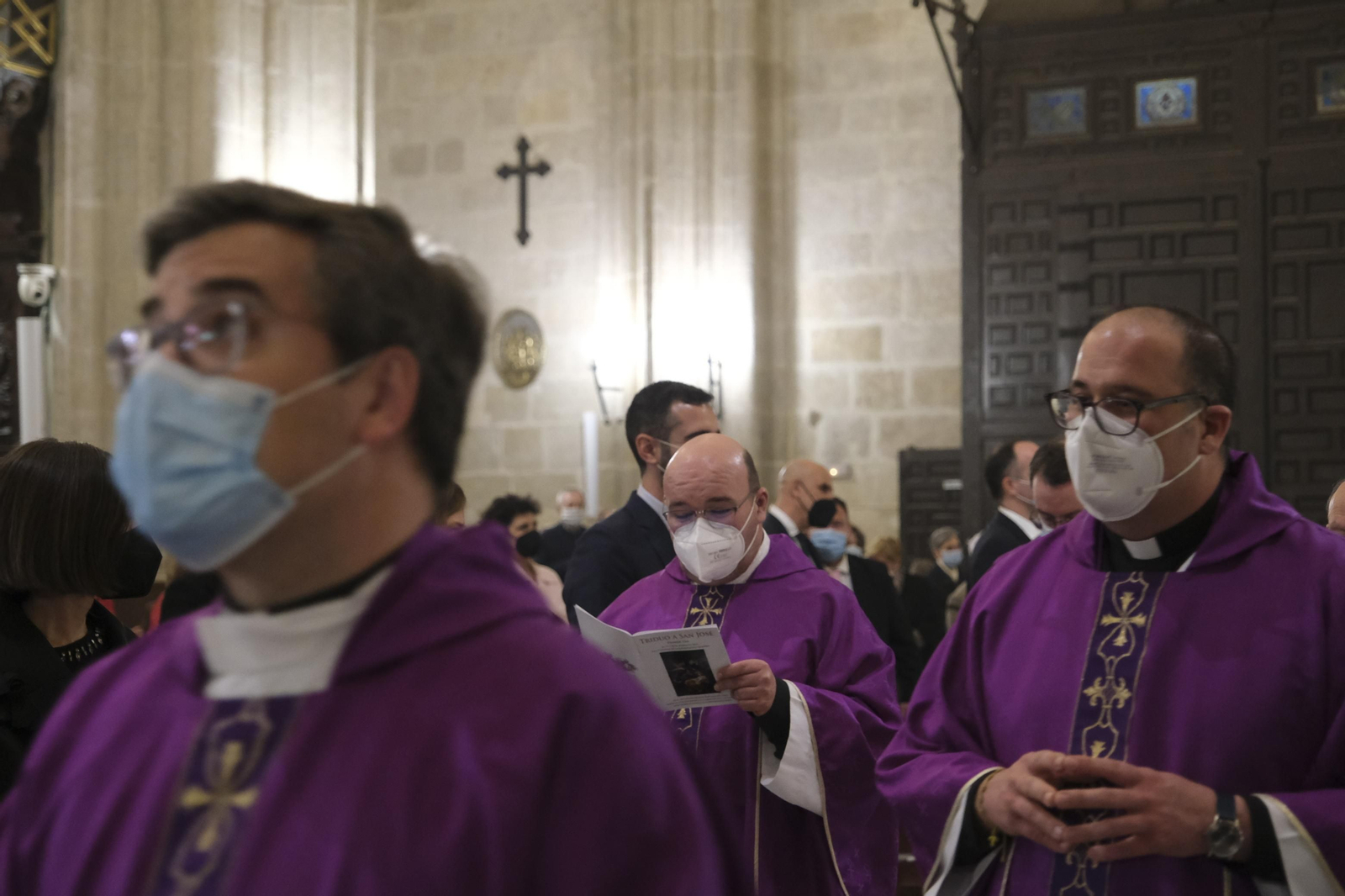 Fotogalería triduo en honor a San José. Catedral de Almería