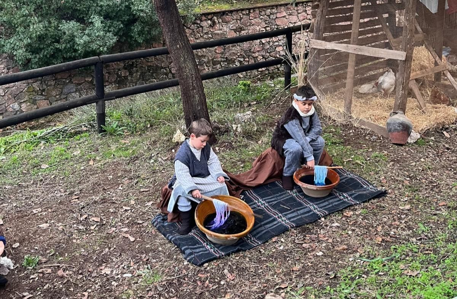 Las mejores imágenes de uno de los Belenes Vivientes más bonitos que podrás ver este puente en Huelva