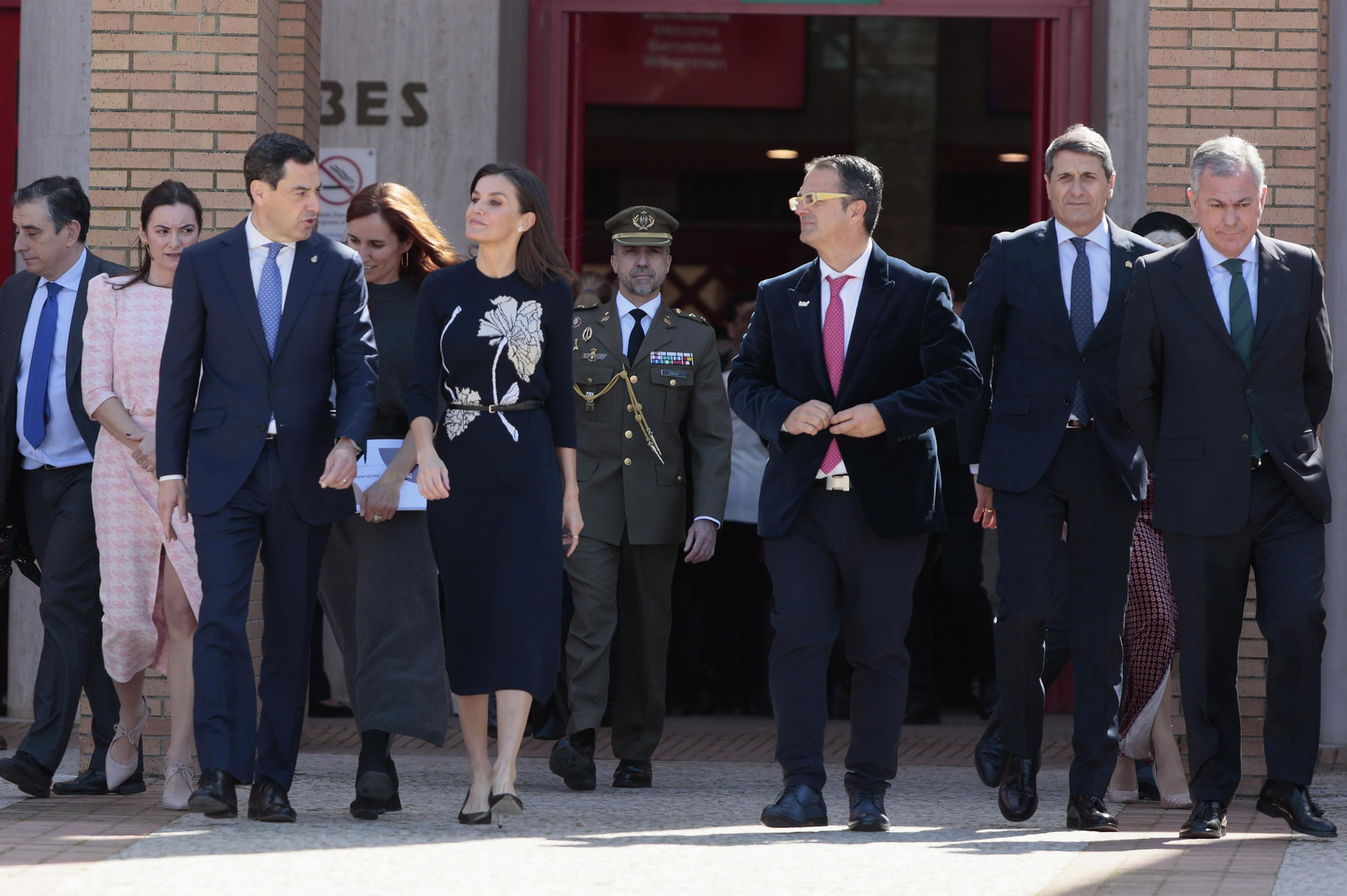 Las imágenes de la reina Leticia en el congreso de enfermedades raras