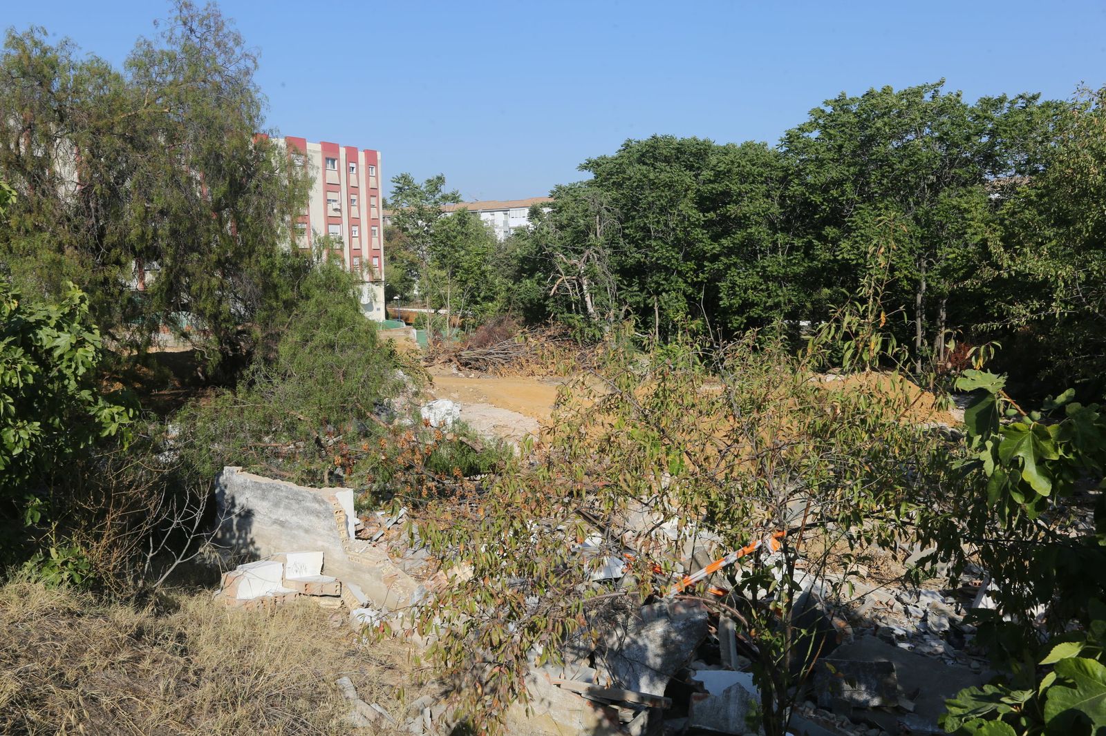 Parcela donde se ubicaba la Casa Duclós