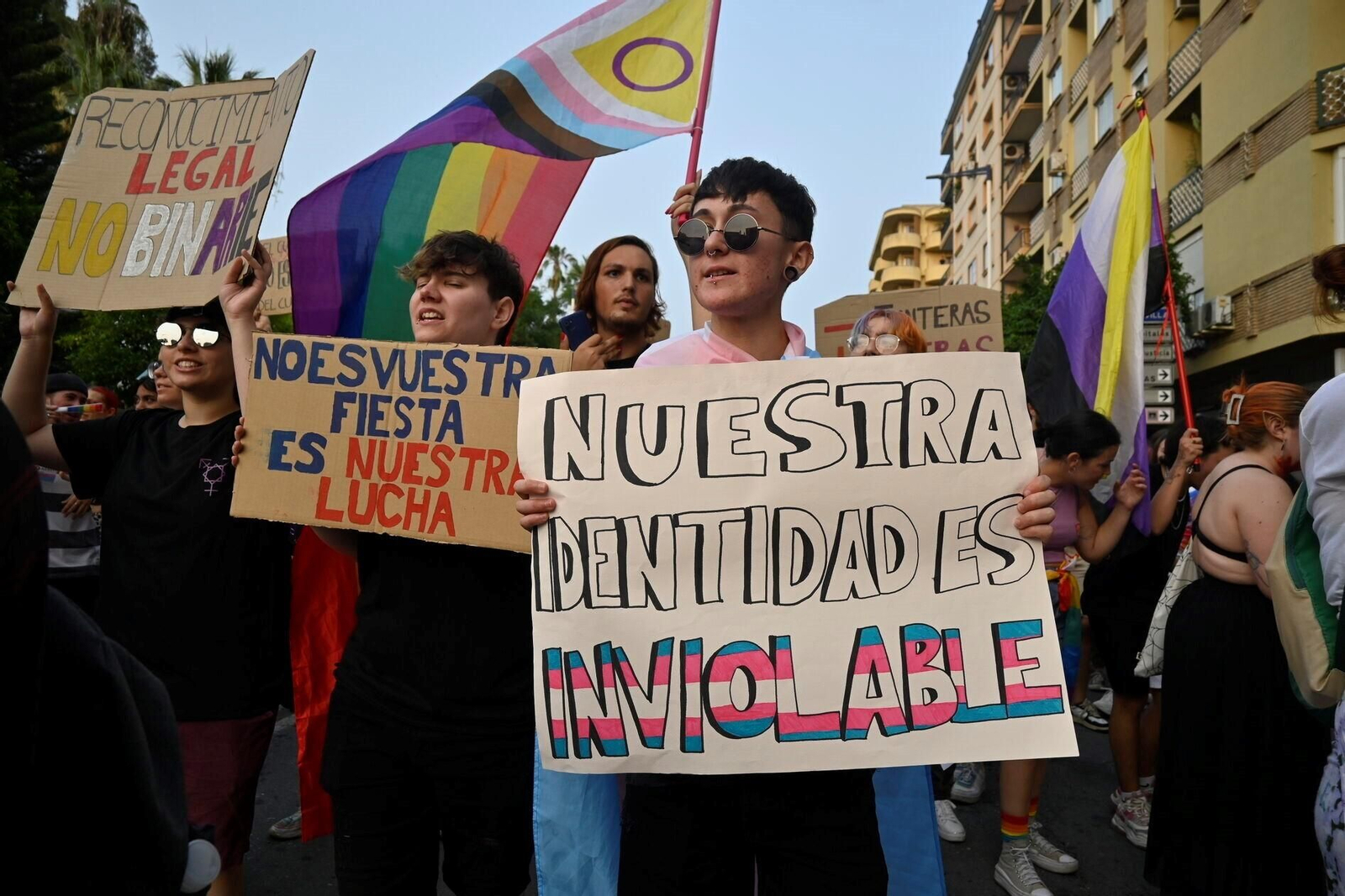 Marcha del Orgullo LGTBIQ+ en Huelva