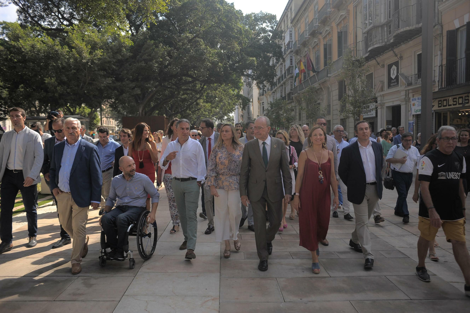 Fotos de la inauguración de los trabajos de reurbanización de la Alameda Fotos de la inauguración de los trabajos de reurbanización de la Alameda