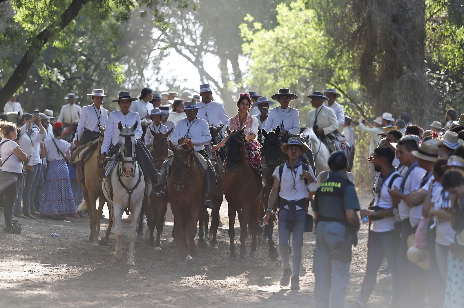 El Rocío 2023: Imágenes del Camino de la Hermandad del Rocío de Huelva