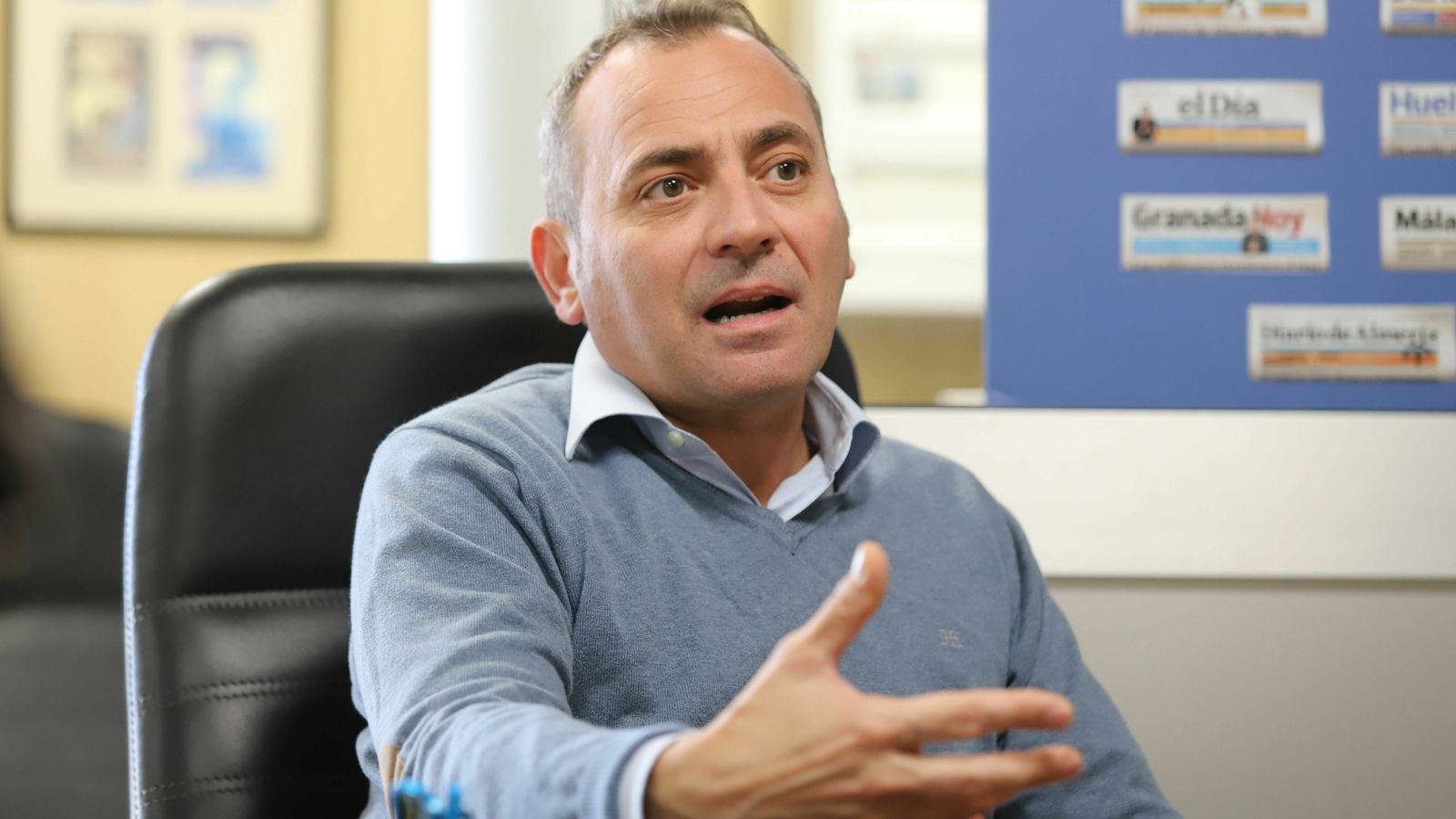 Es la segunda vez que encabeza la lista de Vox en la provincia de Huelva.