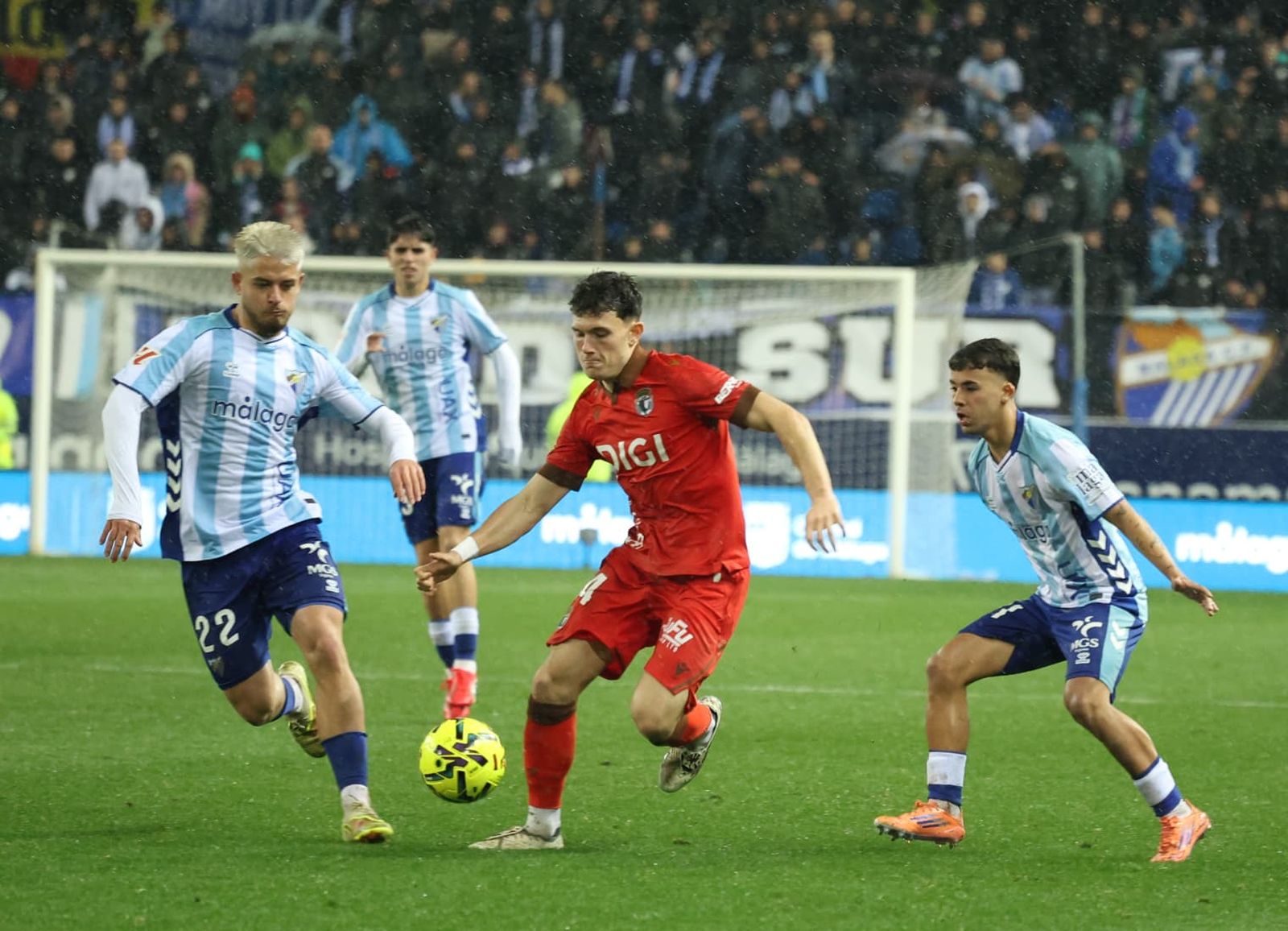 Las fotos del Málaga CF-Burgos