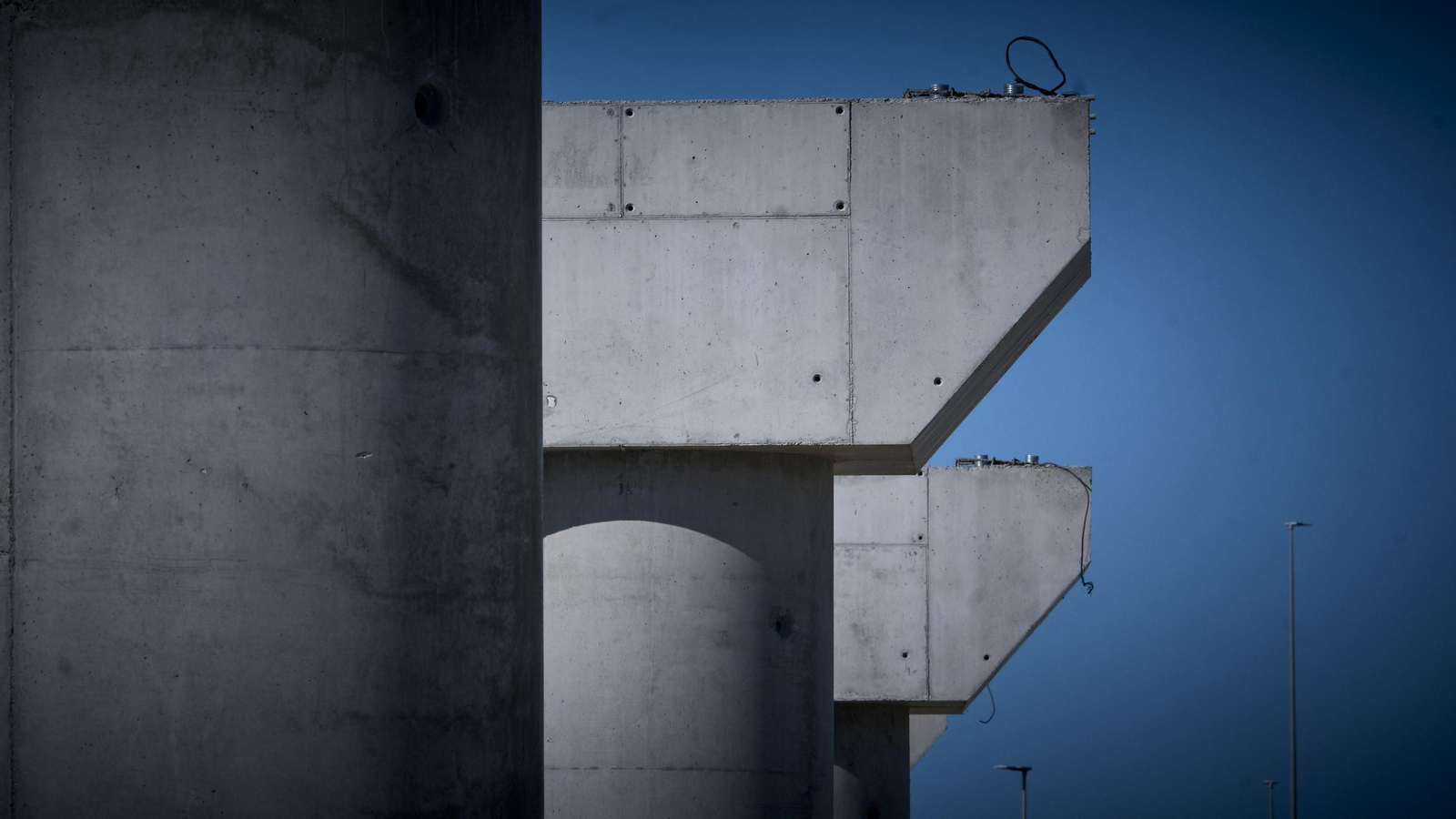 Imágenes del estado actual de la obra del trazado ferroviario de La Cabezuela