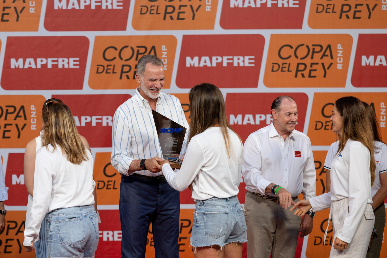 Las fotos de la entrega de premios de la Copa del Rey Mapfre de vela