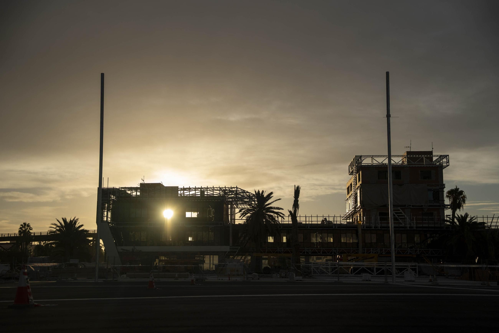 En imágenes las obras del Puerto Ciudad de Almería