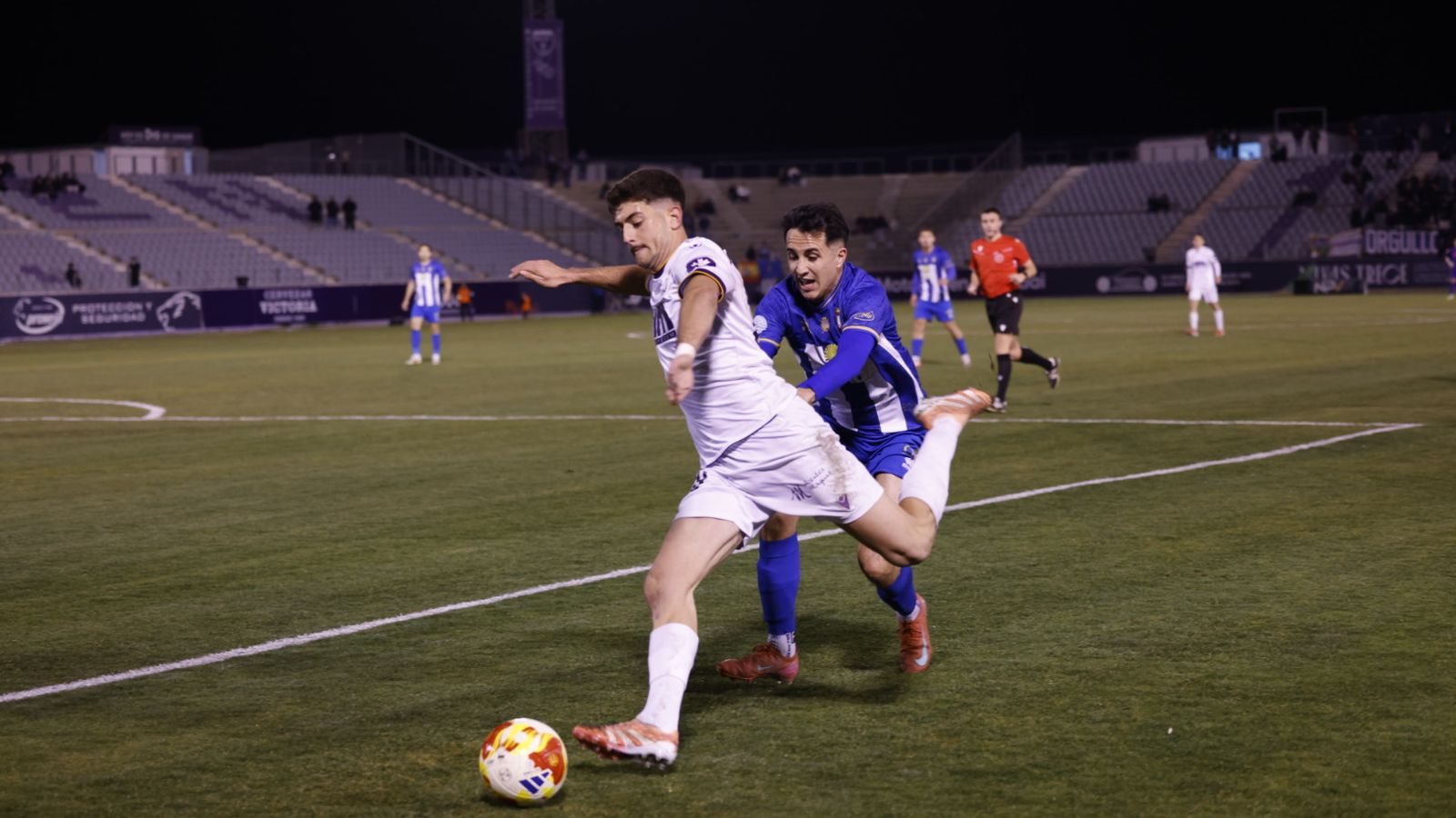 David Serrano, vital en la remontada blanca.