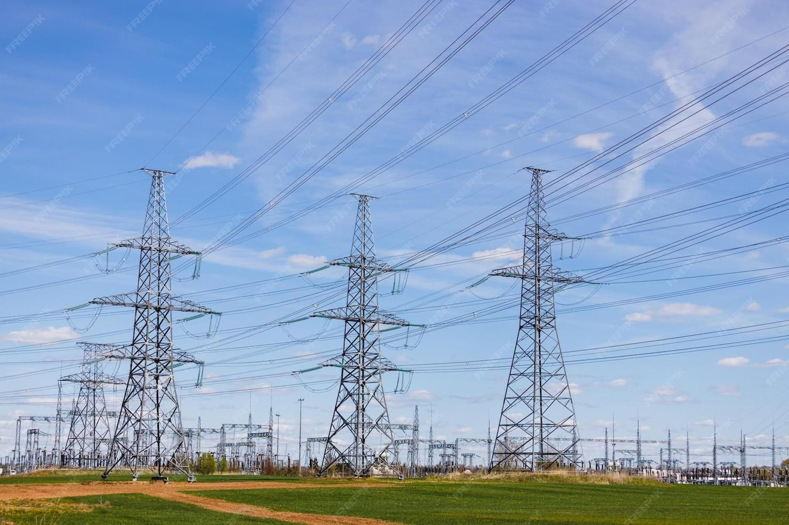 Torres eléctricas de alta tensión. Torres eléctricas de alta tensión.