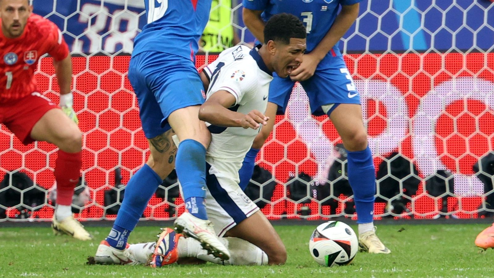 Las mejores fotos del Inglaterra-Eslovaquia