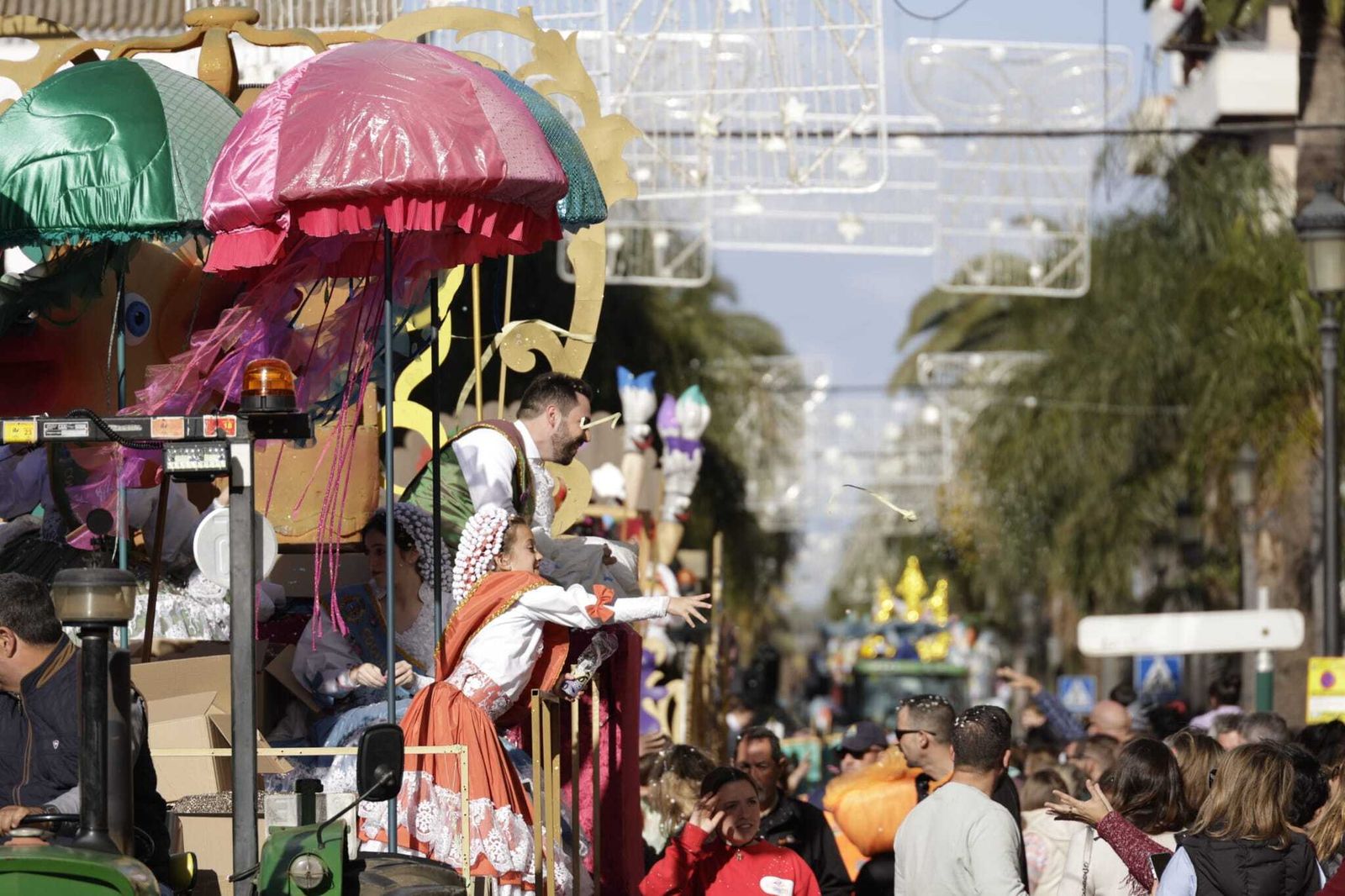 Las imágenes de la cabalgata en el Puerto de Santa María.