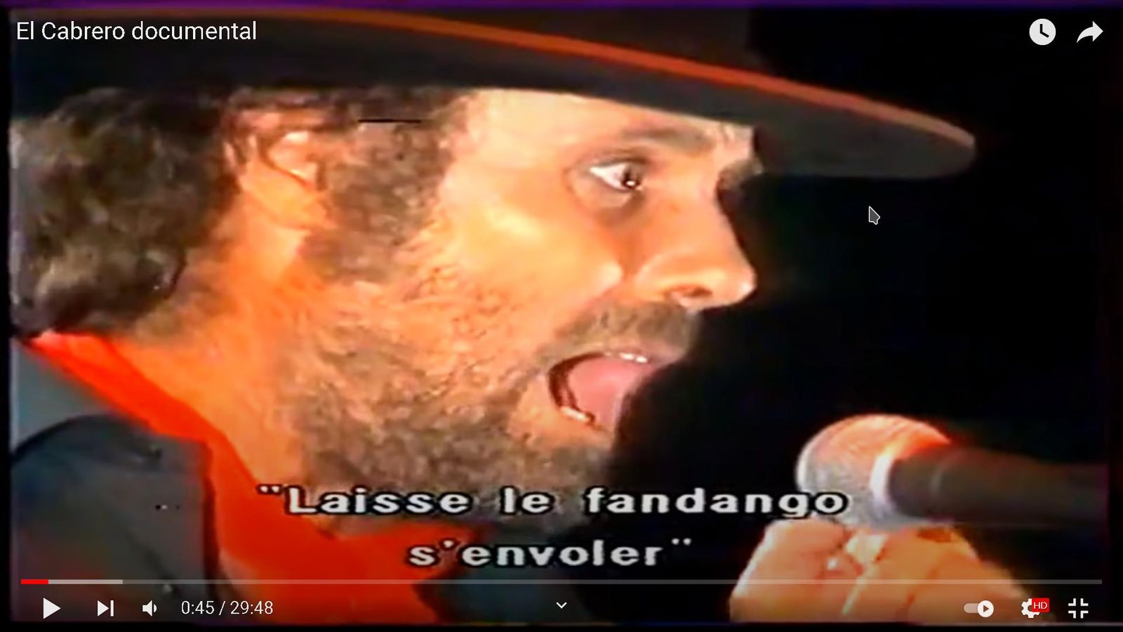 El Cabrero Le chant de la sierra.