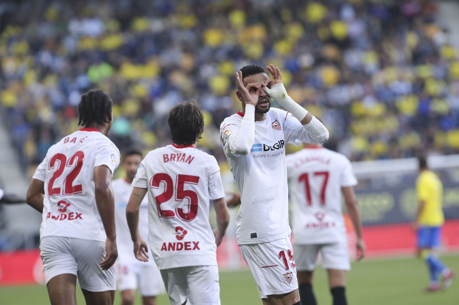 Las fotos del Cádiz-Sevilla de Liga