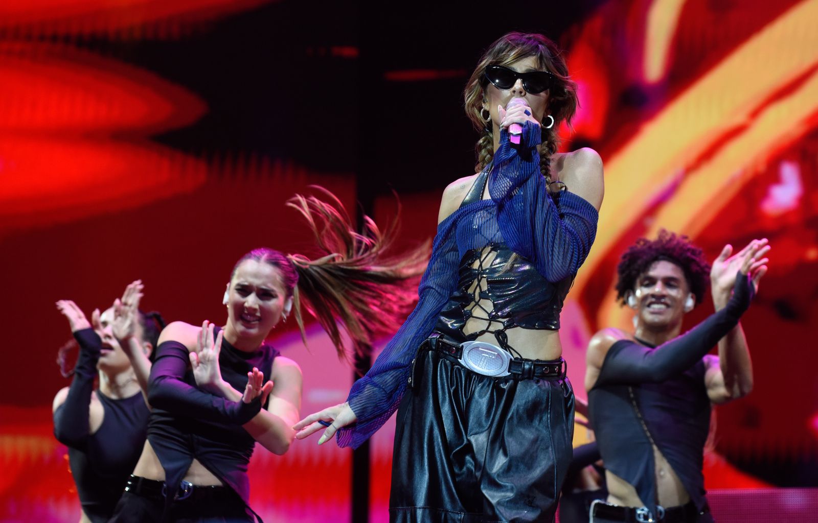 Las imágenes del concierto de la cantante argentina Tini en el Cabaret Festival