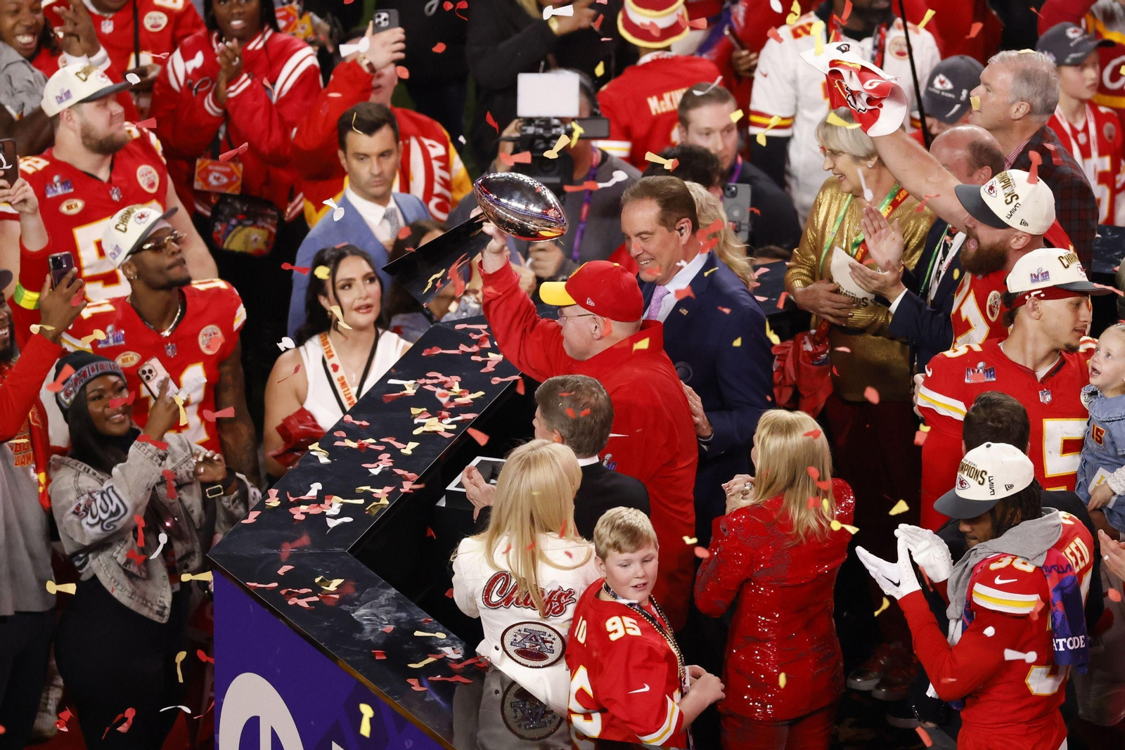 Las imágenes de la Super Bowl 2024