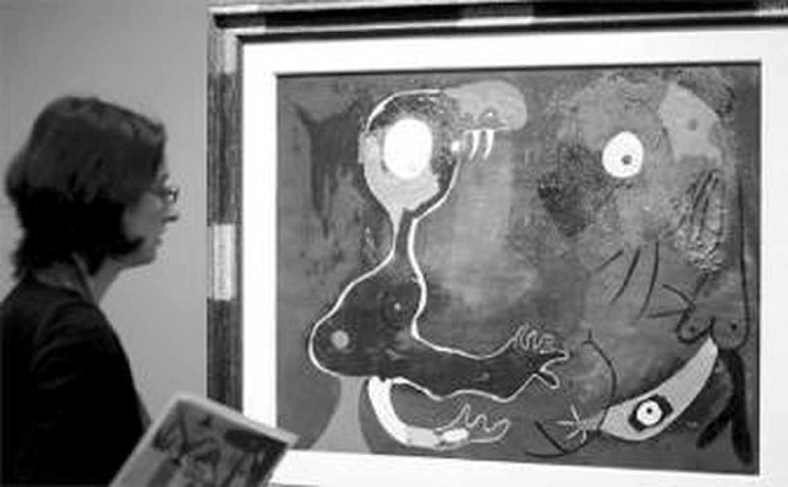 'Dos mujeres', uno de los óleos que se pueden ver en la muestra.