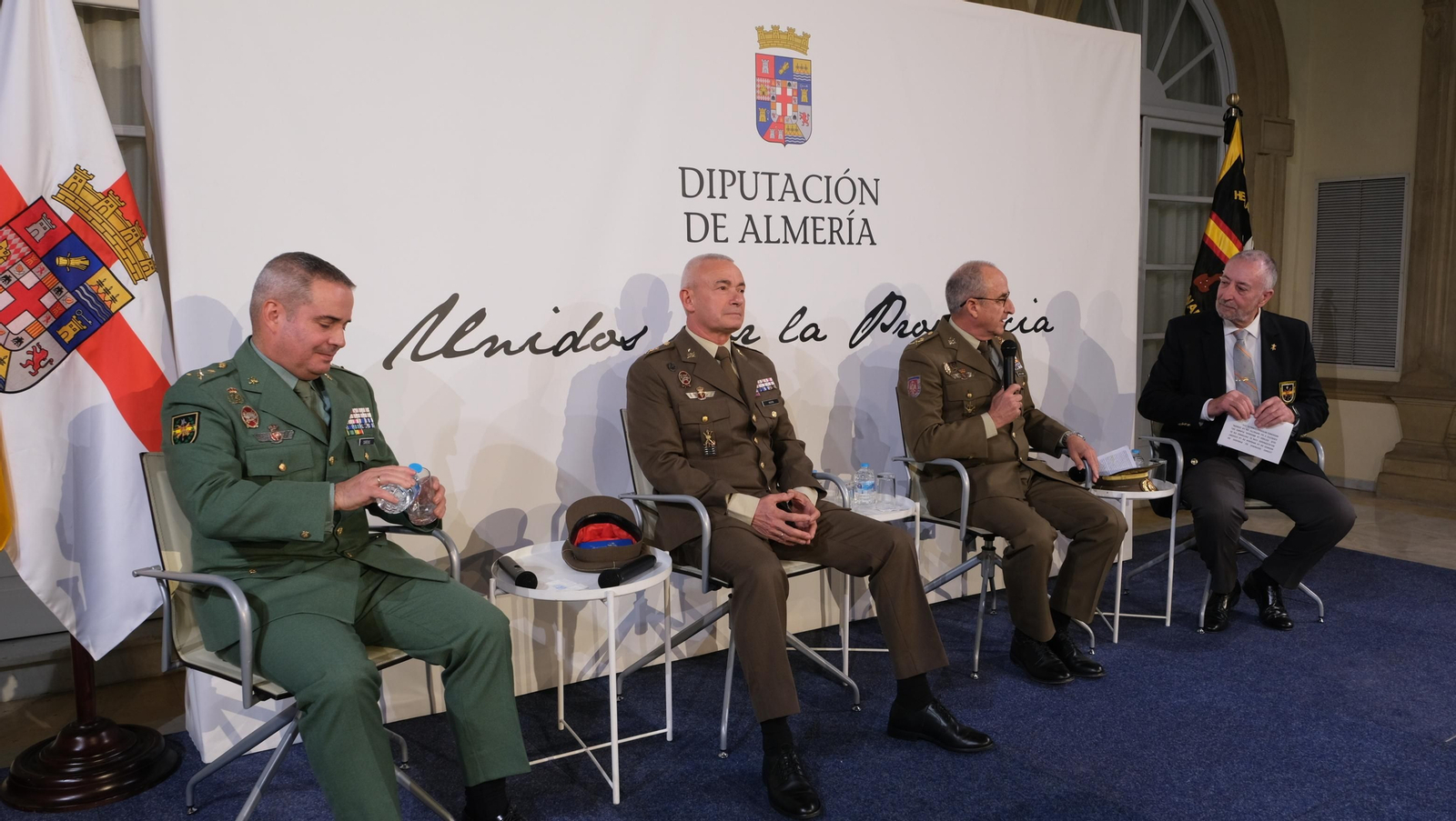 Fotogalería de la reunión de generales de la Brigada Rey Alfonso XIII de La Legión Española