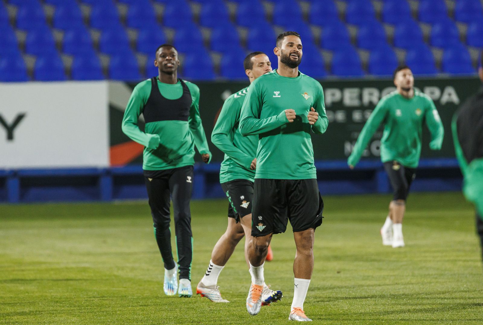 Las fotos del Betis en Arabia Saudí