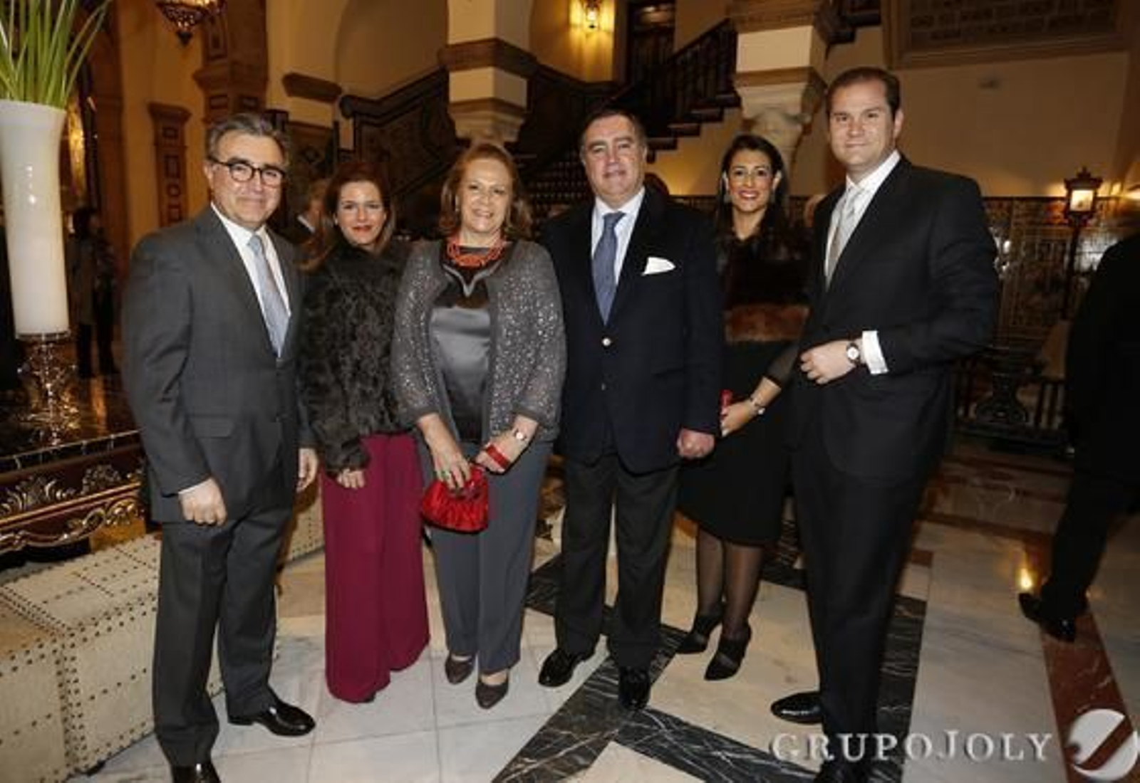 Ignacio Martínez, Reyes Sosa, Concha Yoldi, José Ramón Estévez, Lourdes Moreno y Juan Moya.