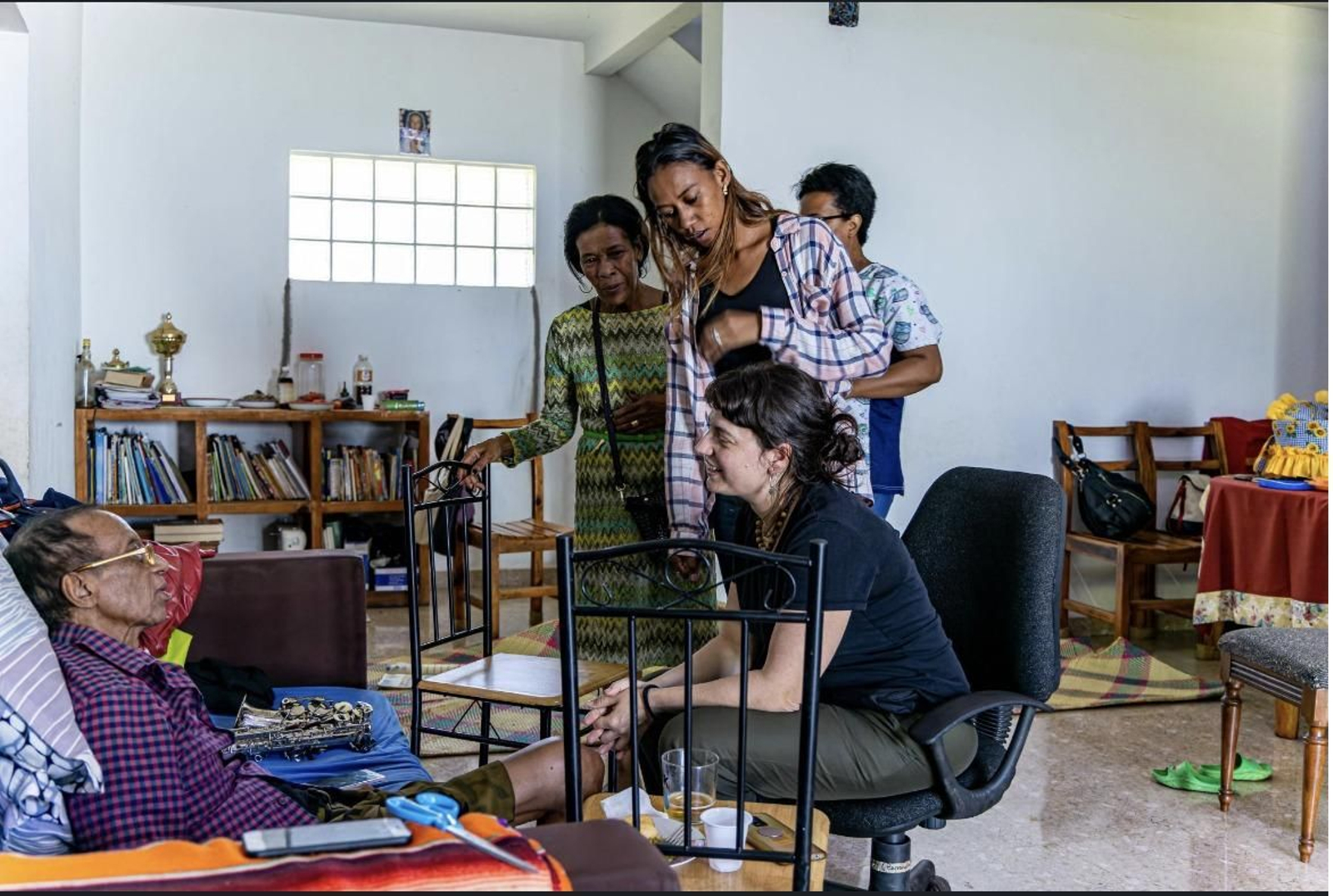 Una imagen del documental rodado por la onubense en Madagascar.