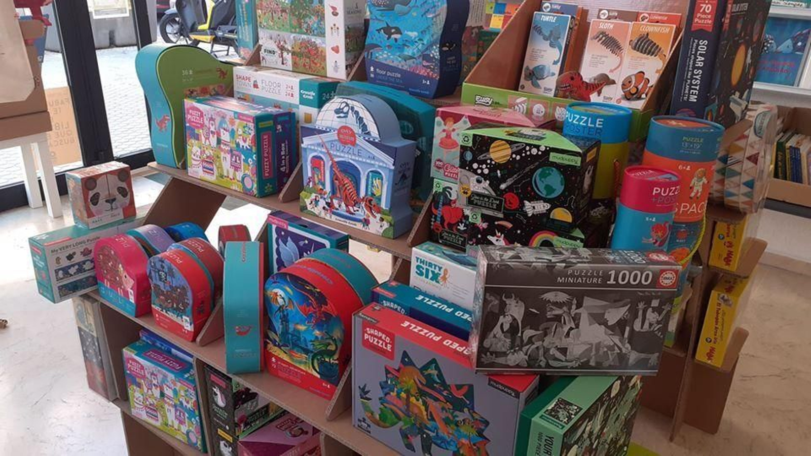 Puzzles disponibles en la librería Fabulando.