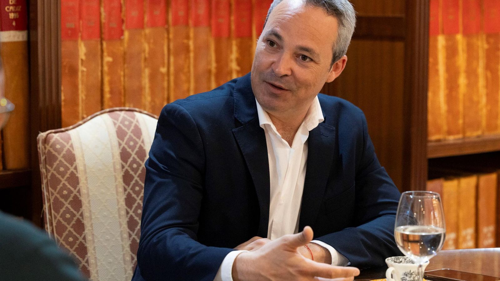 Andrés Díaz preside el Consorcio de Aguas de la Zona Gaditana desde agosto de 2023.