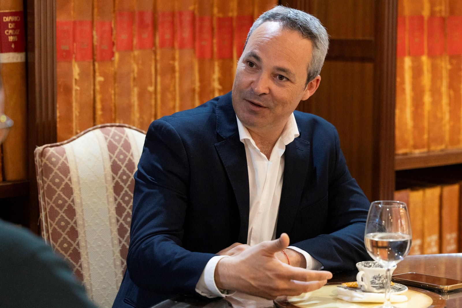 Andrés Díaz preside el Consorcio de Aguas de la Zona Gaditana desde agosto de 2023.