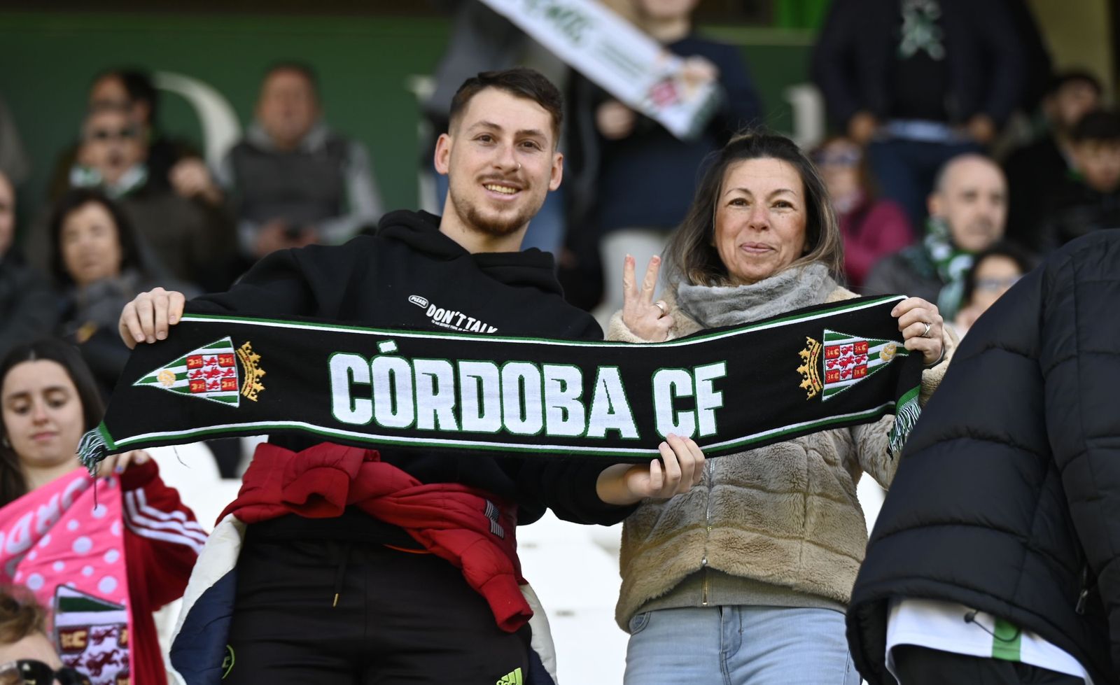 Las mejores fotos del ambiente en El Arcángel para el Córdoba CF - Leganés
