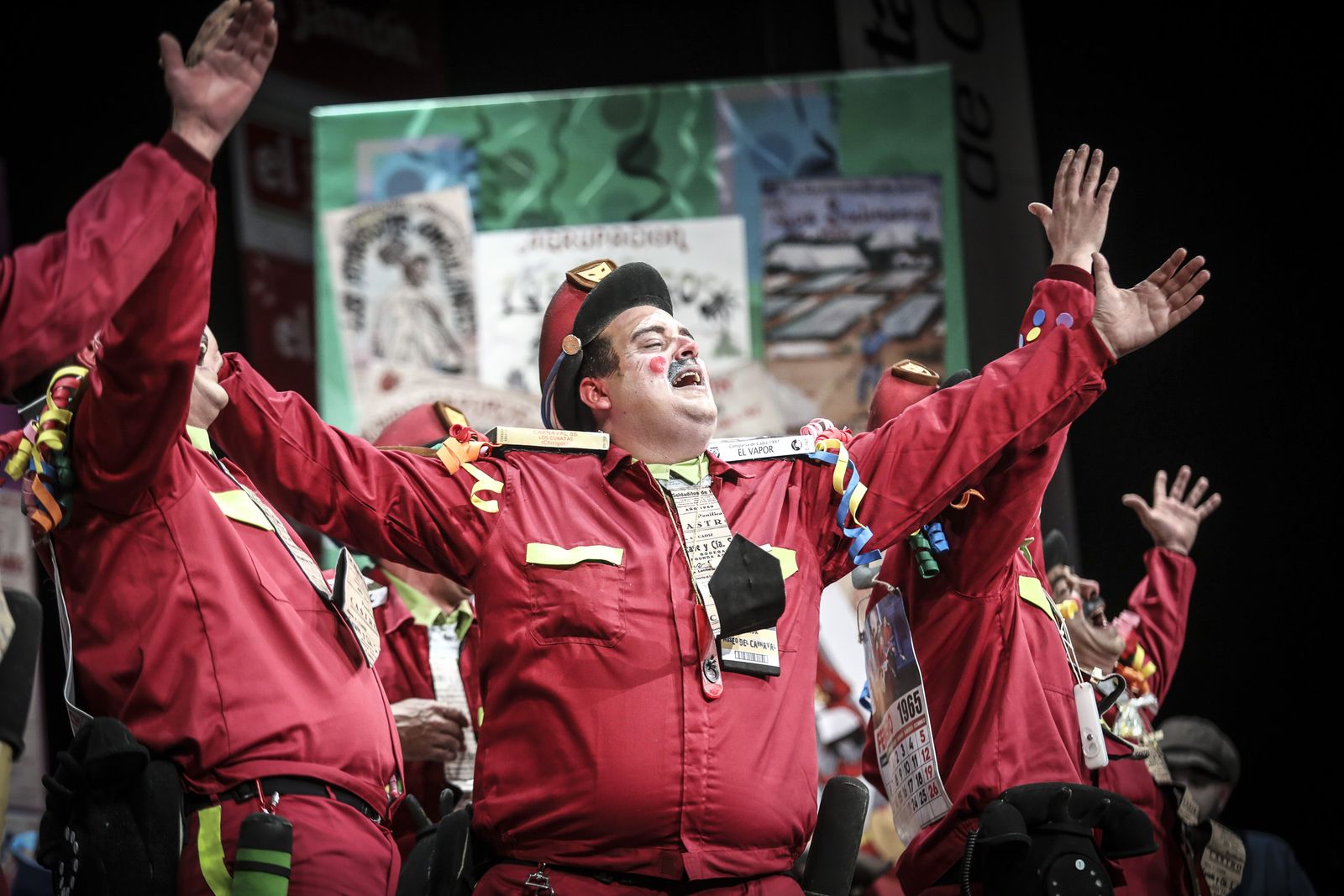 Chirigota Una noche en el museo