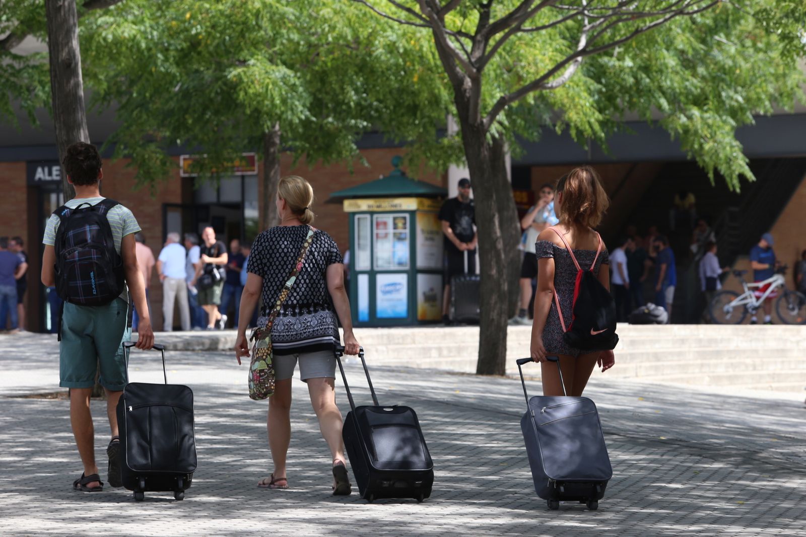 Asamblea de taxistas en Sevilla