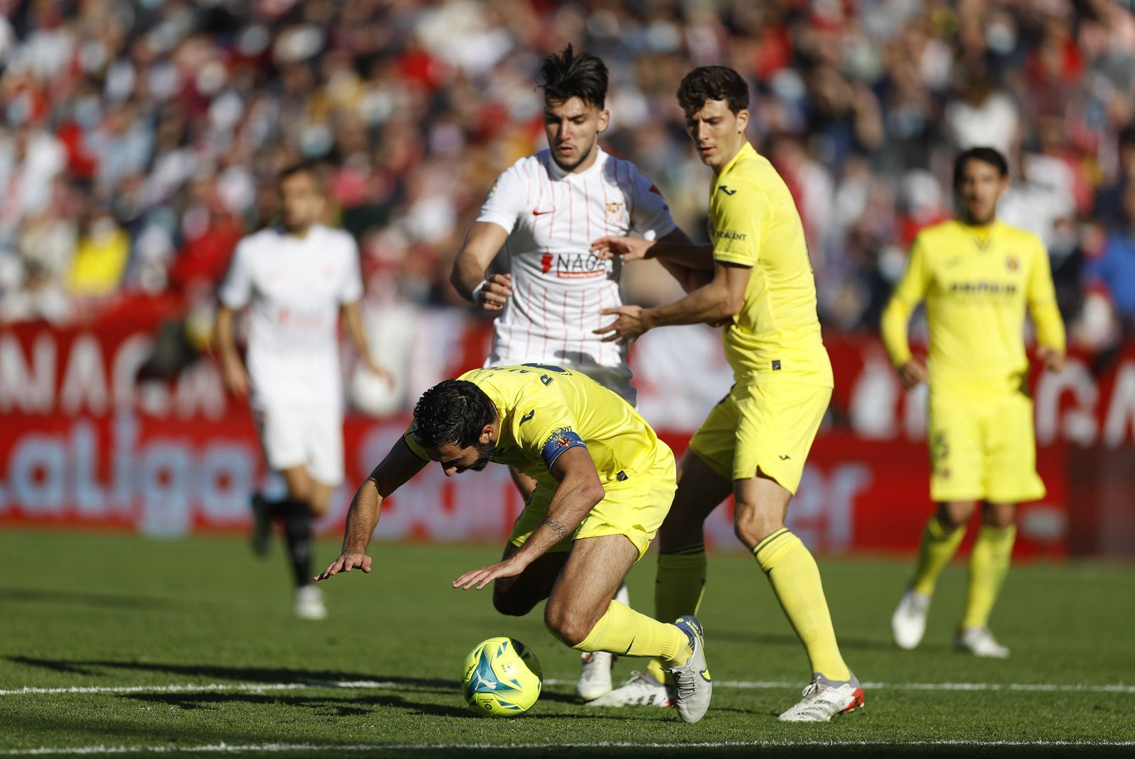 Las imágenes del Sevilla-Villarreal