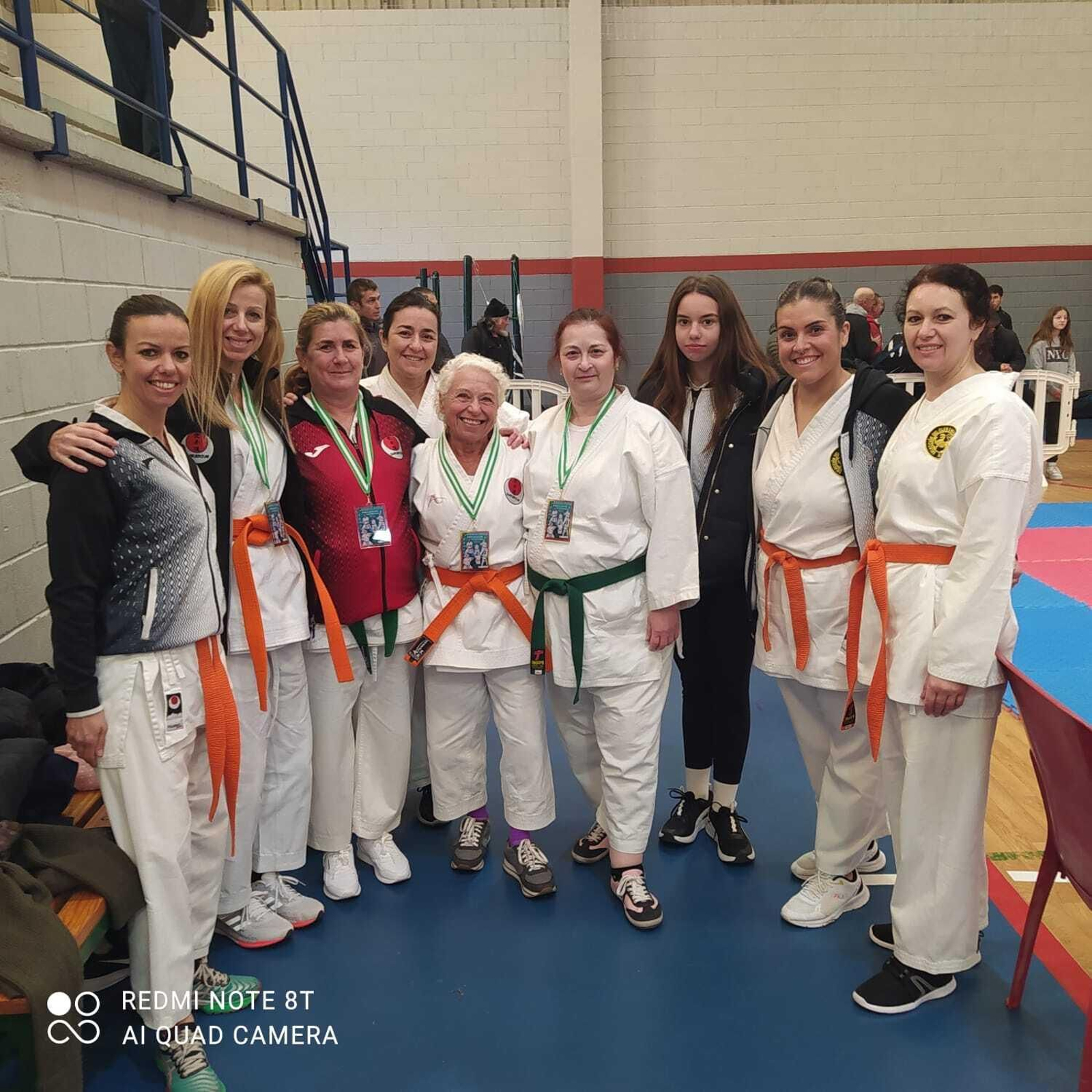 El equipo femenino se proclamó campeón de Andalucía.