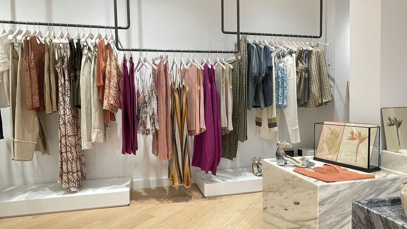 Un expositor del espacio multimarca Perpetua.