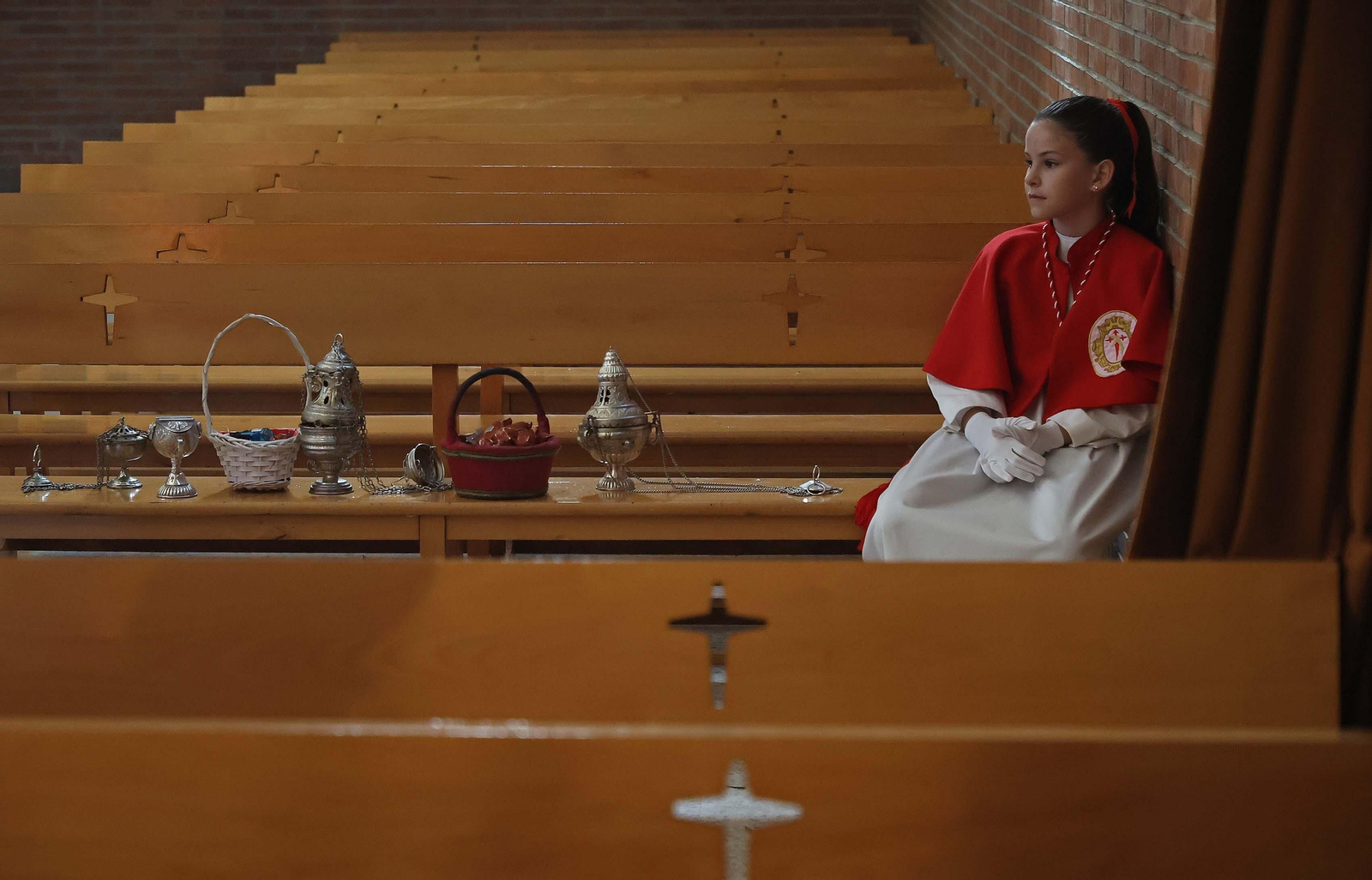 Fotos del Domingo de Ramos en Algeciras: La Borriquita y Oración en el Huerto