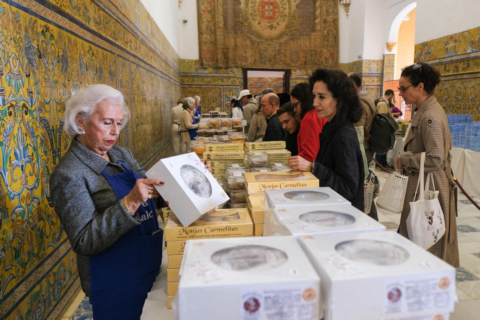 Comienza la exposición de dulces de conventos, en el Alcázar