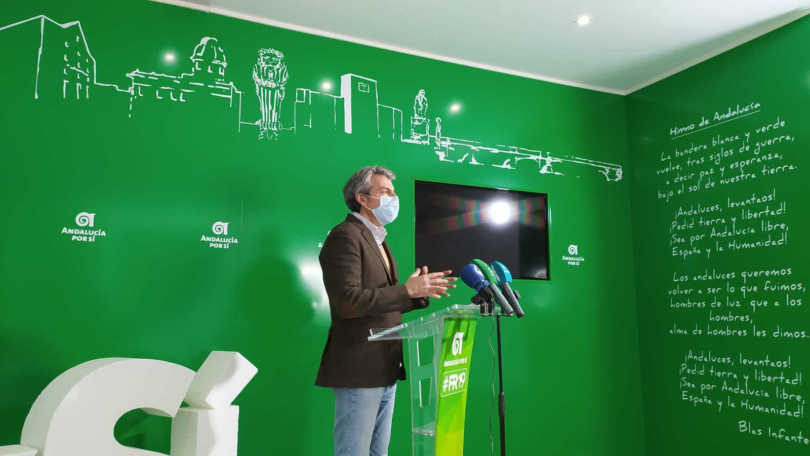 Fran Romero, portavoz de AxSí San Fernando.