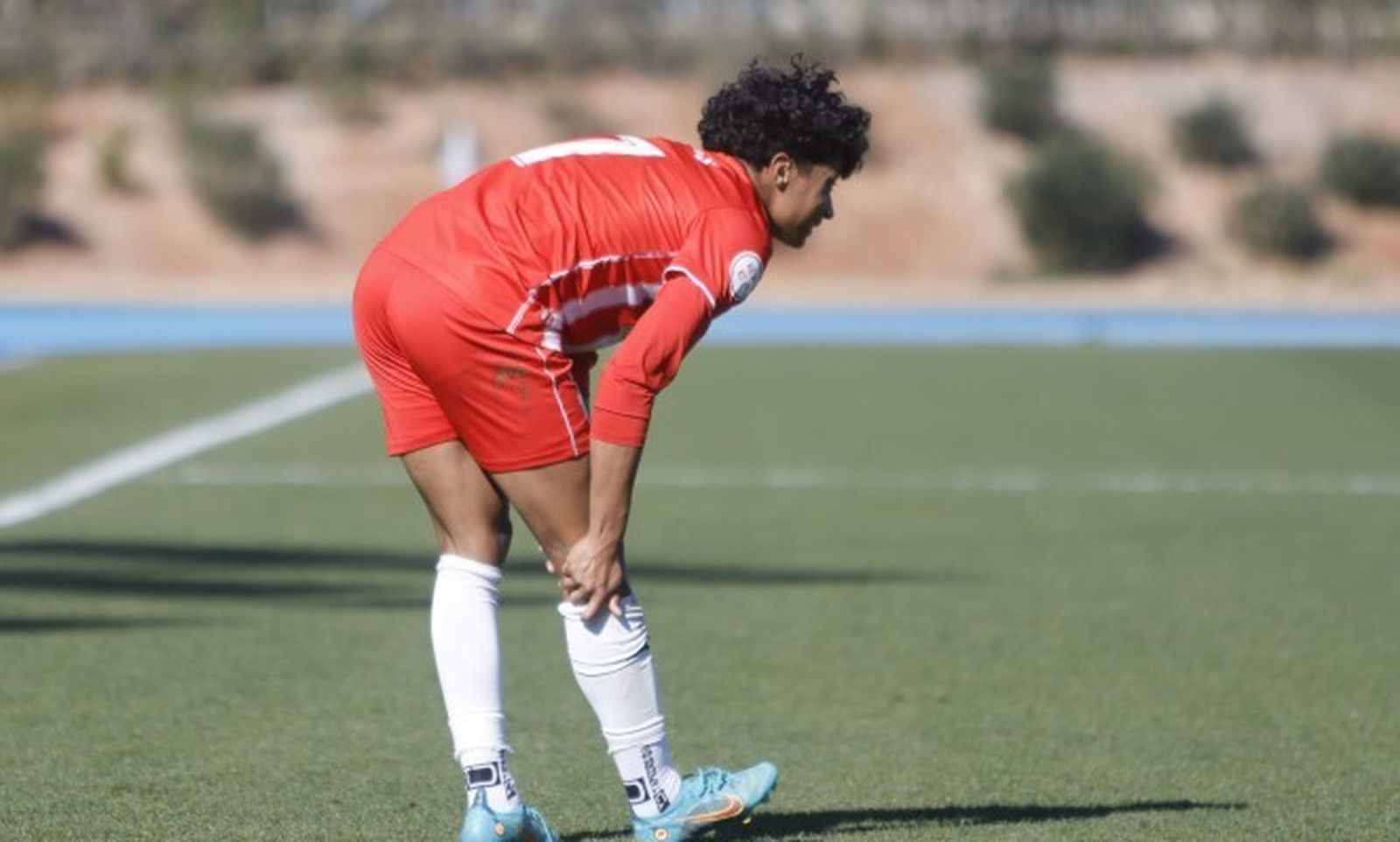 Rojas, tras sentir las primeras molestias