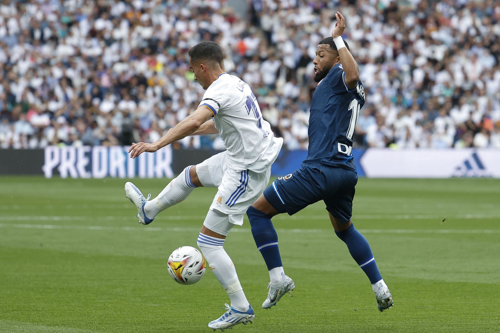 Victoria del Real Madrid y celebración del título de Liga