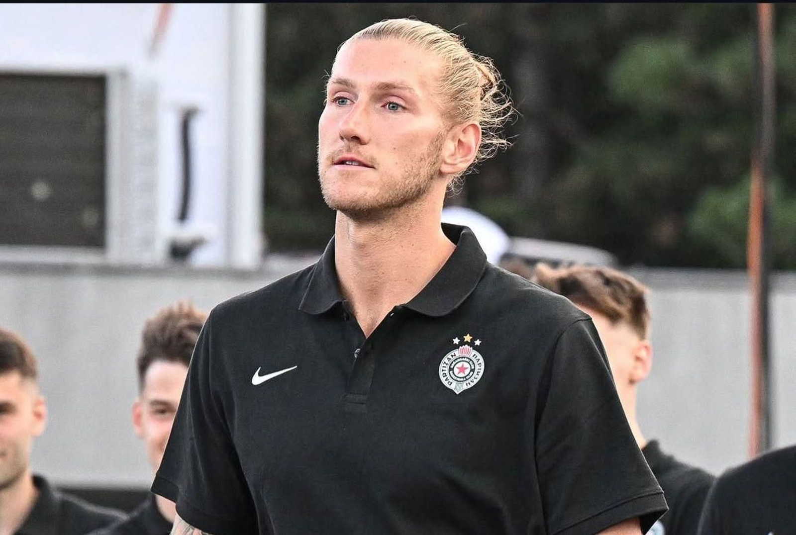Osetkowski, con Partizan.