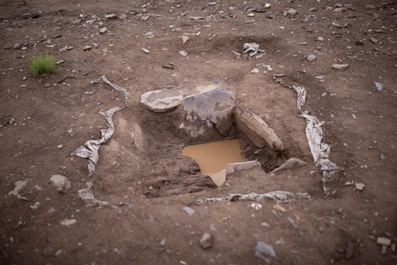 Imágenes del yacimiento del yacimiento de las Capellanías en Cañaveral de León