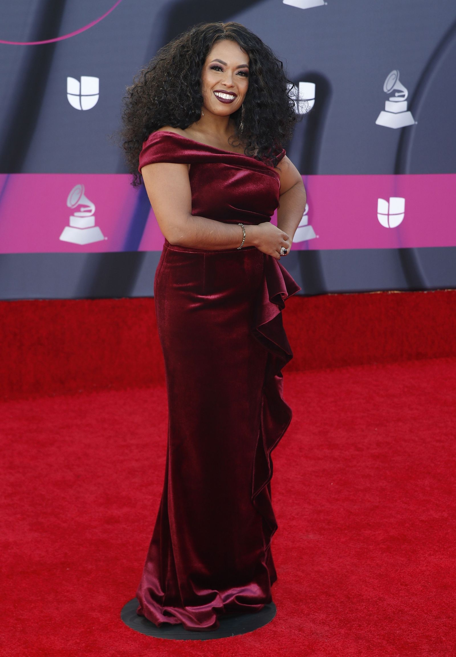 La alfombra roja de los Grammy latinos