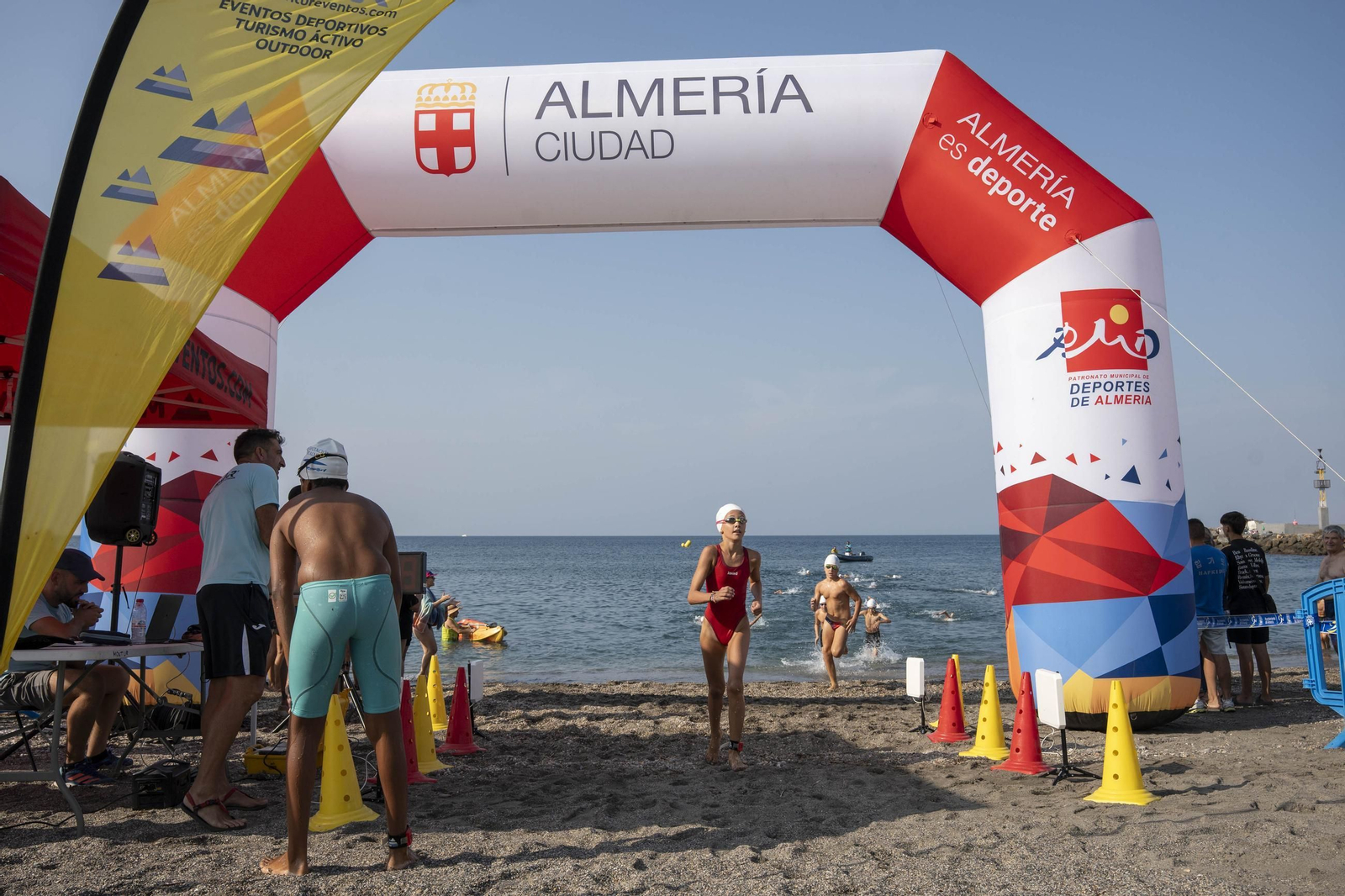 Travesía a nado Carlos Tejada de Almería